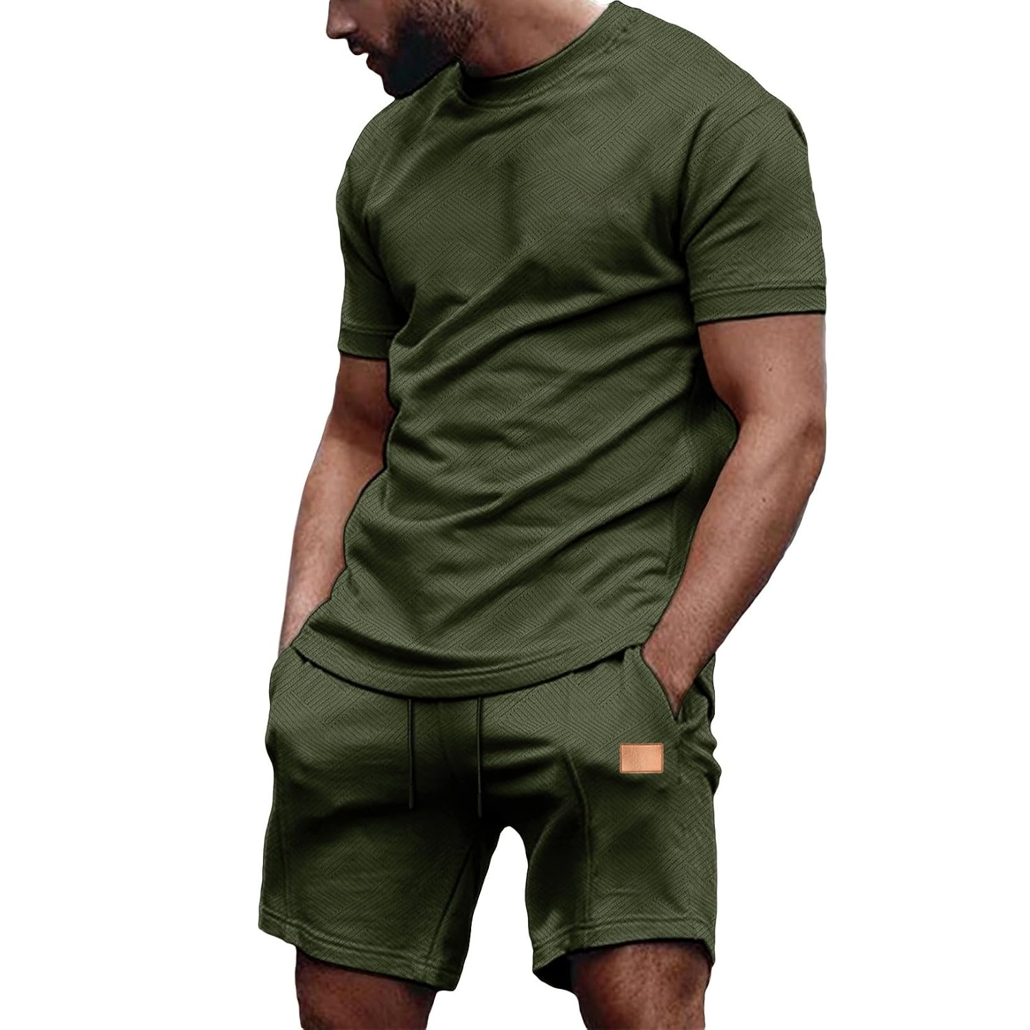 Summer Beach Short Sleeve Shirt And Short Sets For Men