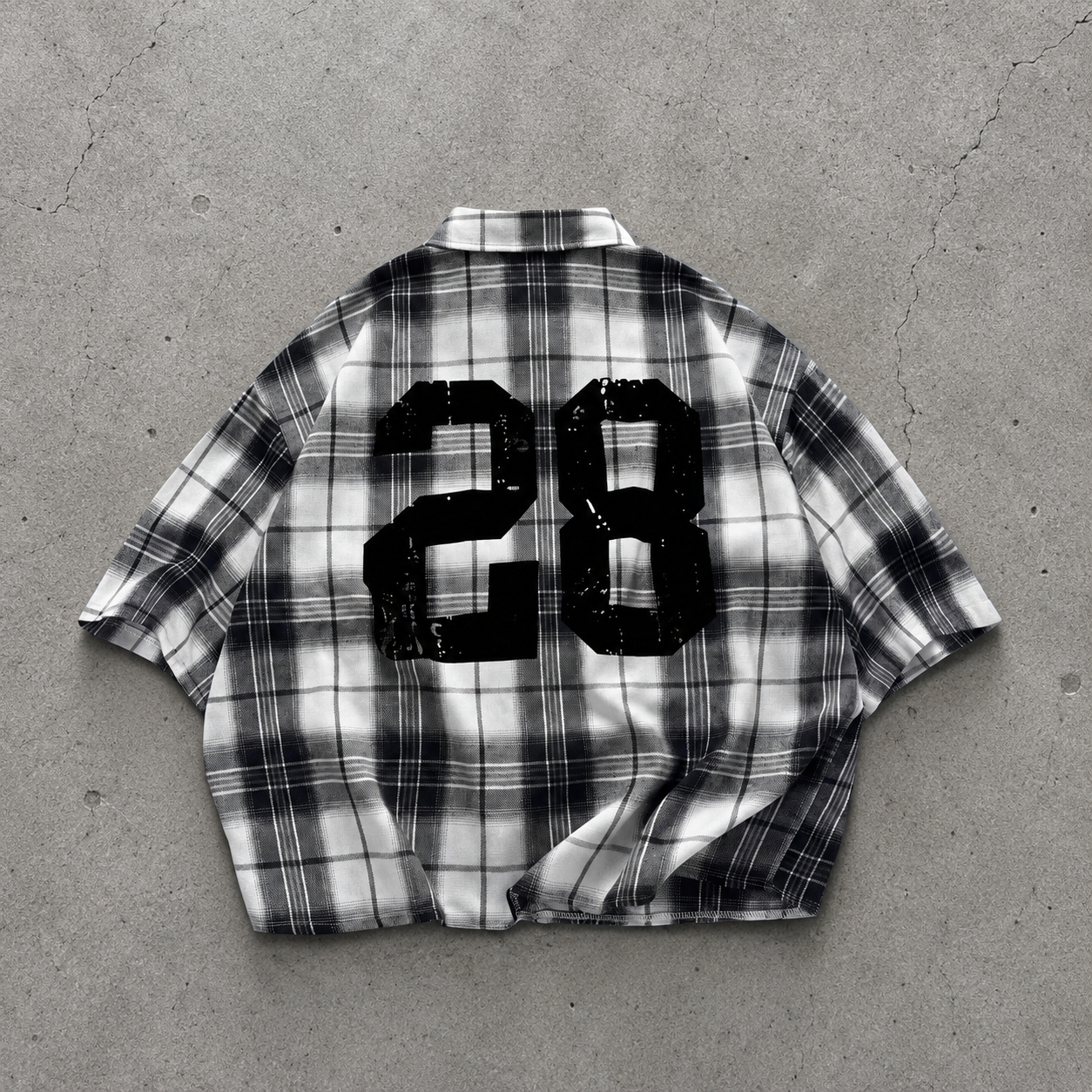 Retro Plaid Short Sleeve Button Down Casual Holiday Shirt For Men