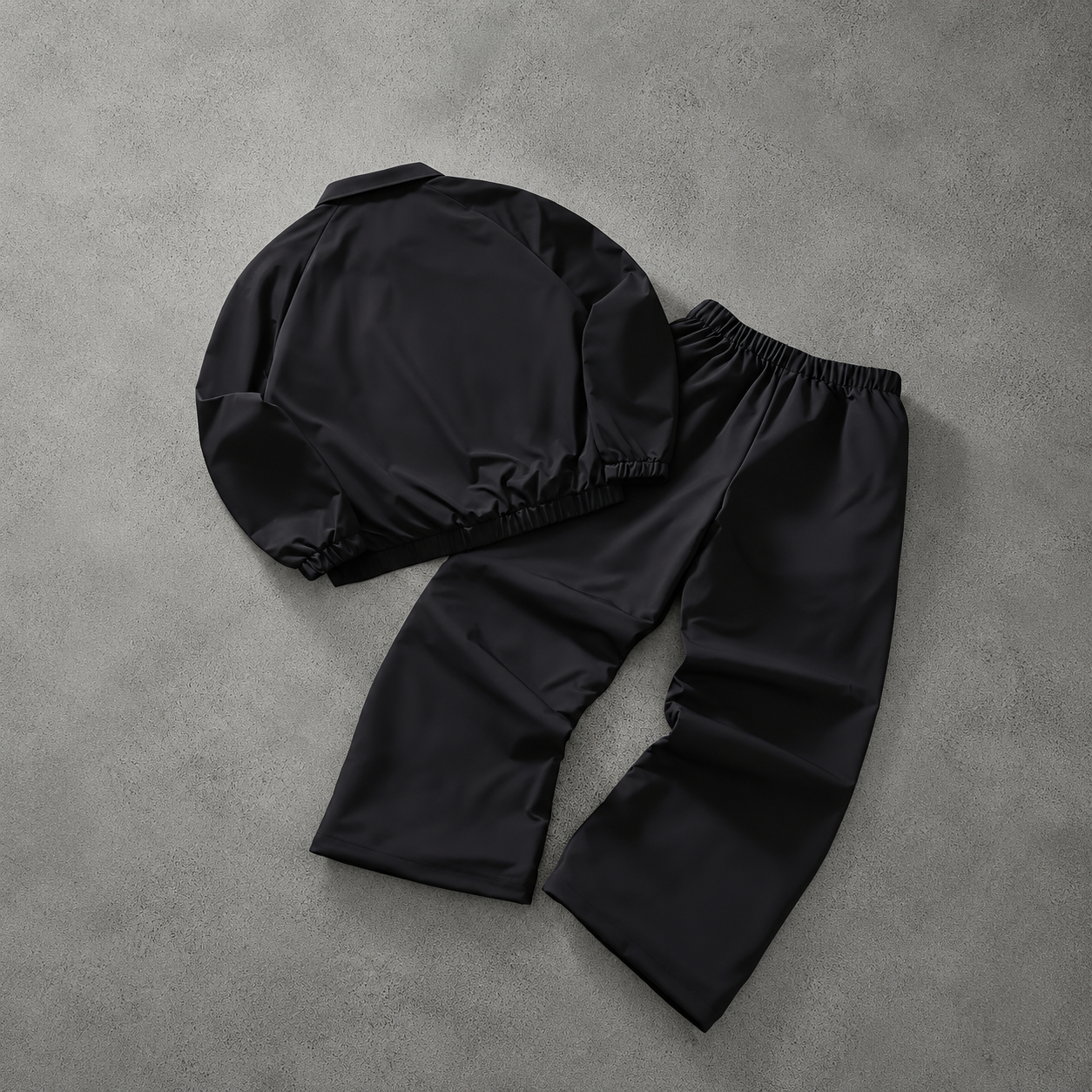 Casual Zip Up Jacket And Pants Set For Men