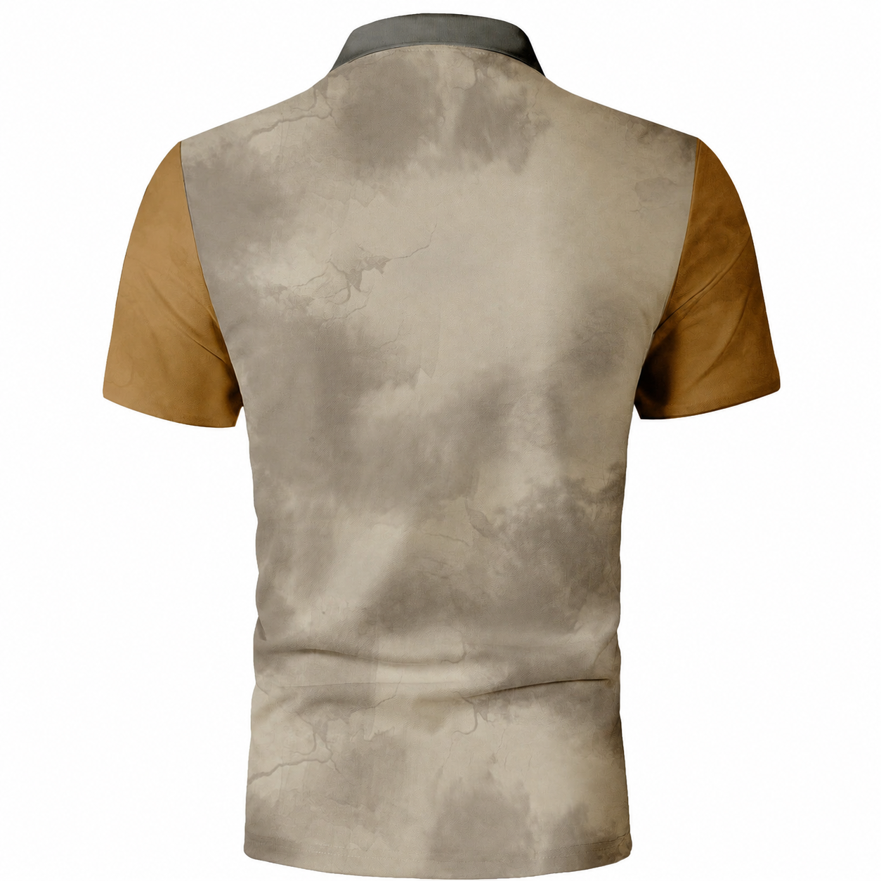 Vintage Western Style Short Sleeve Polo Shirt For Men