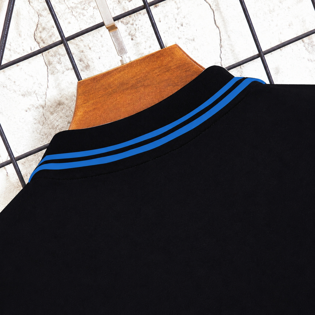 Summer Regular Fit Trim Short Sleeve Casual Polo Shirt For Men