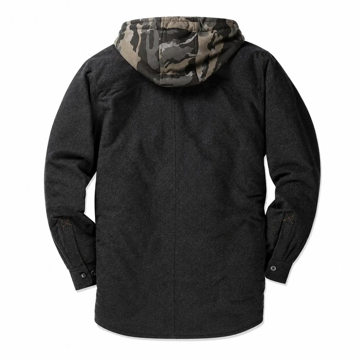 Maplewood Plaid Hooded Shirt Jacket For Men