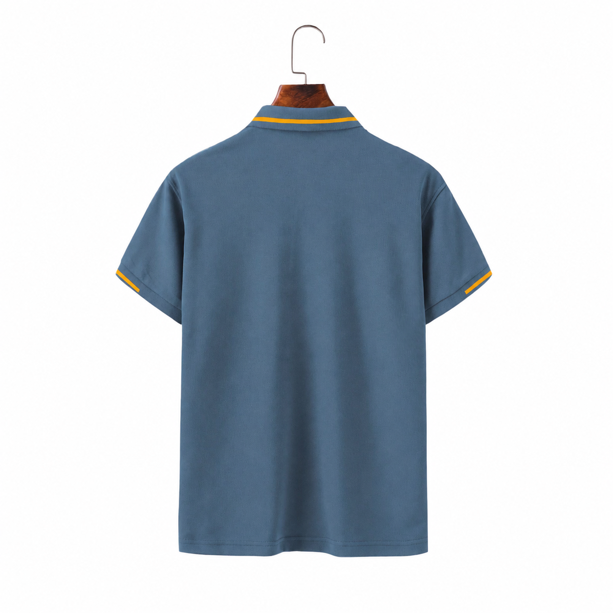 Casual Summer Wear Short Sleeve Polo Shirt With Trim Design For Men