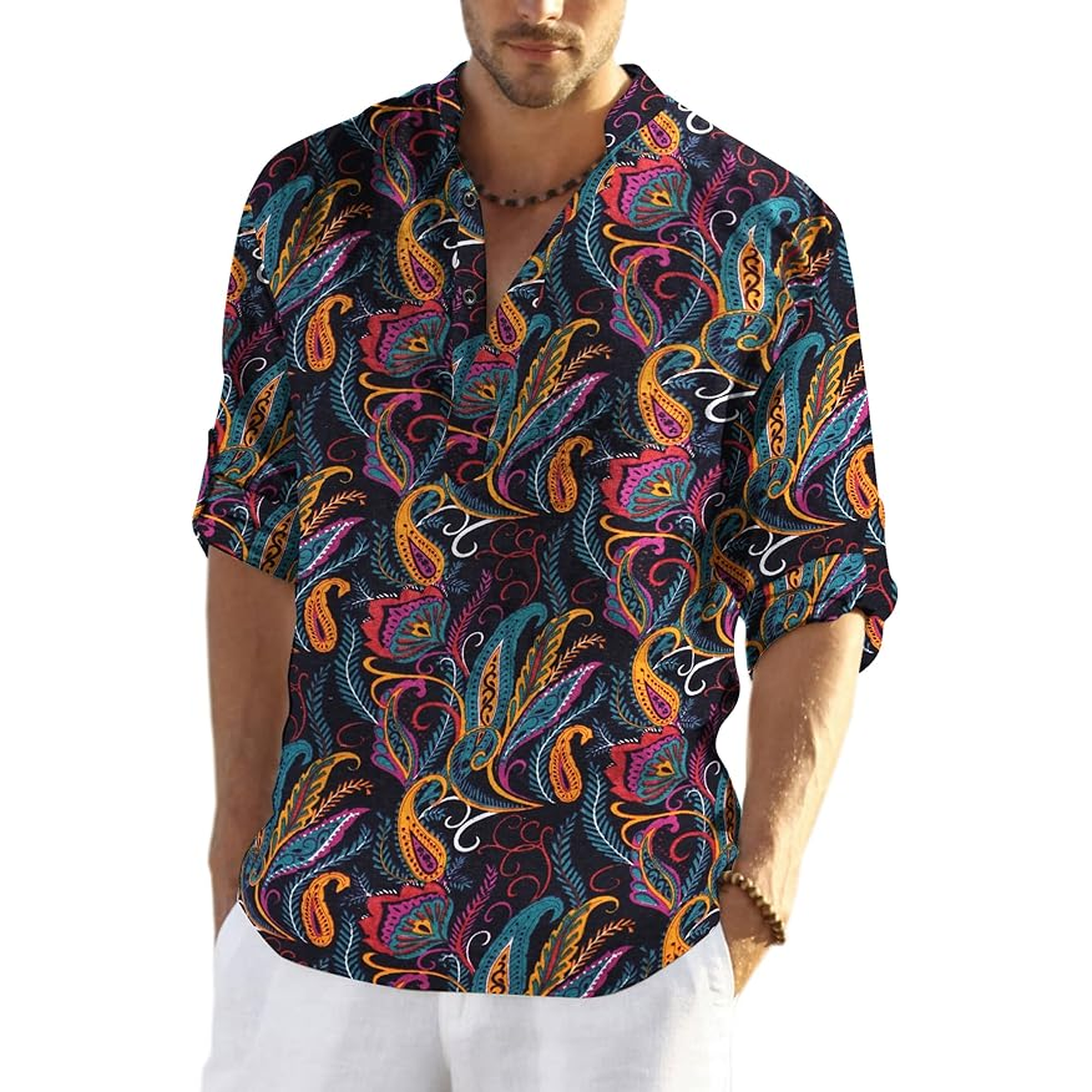 Casual Long Sleeve T Shirt For Men