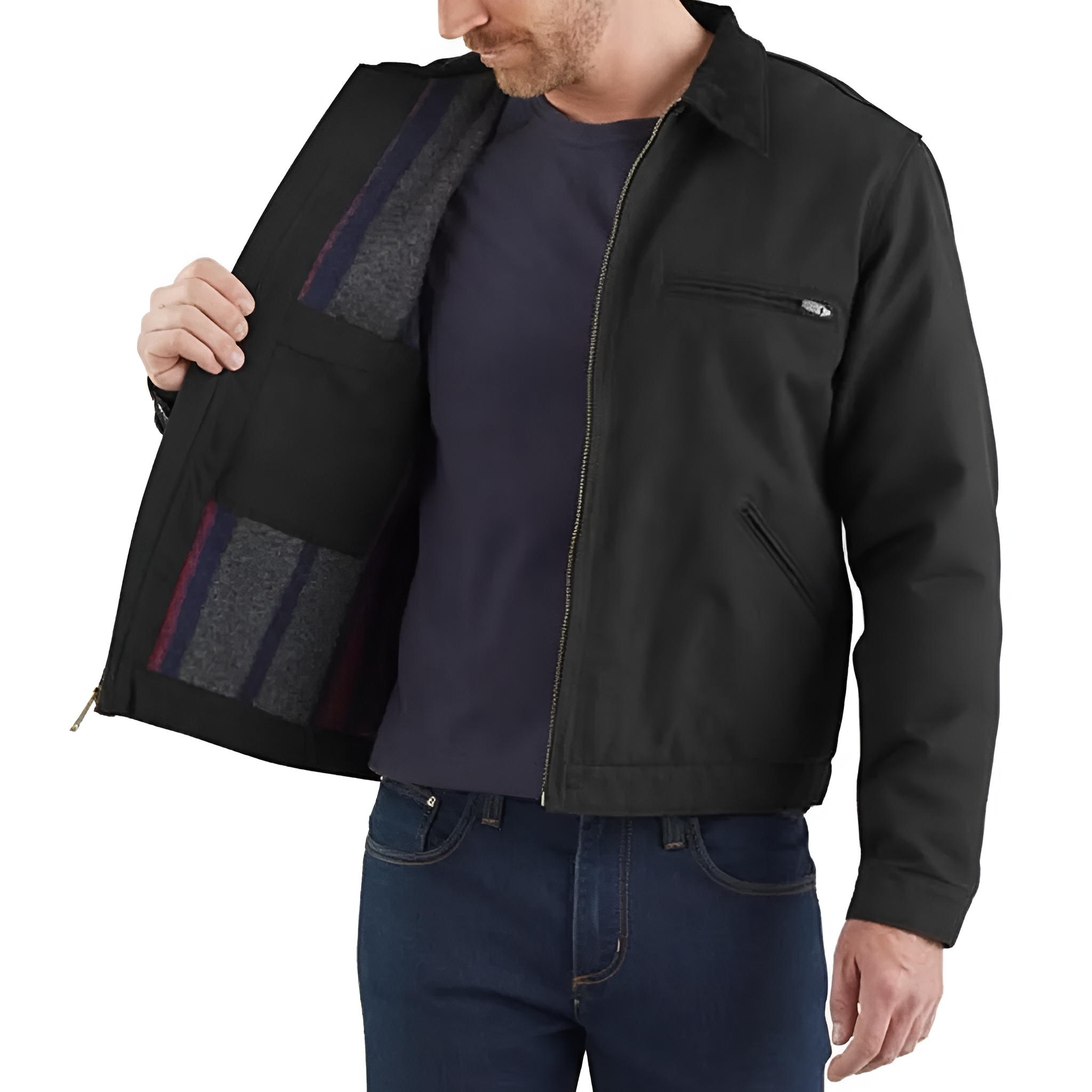 Detroit Style Utility Jacket For Men
