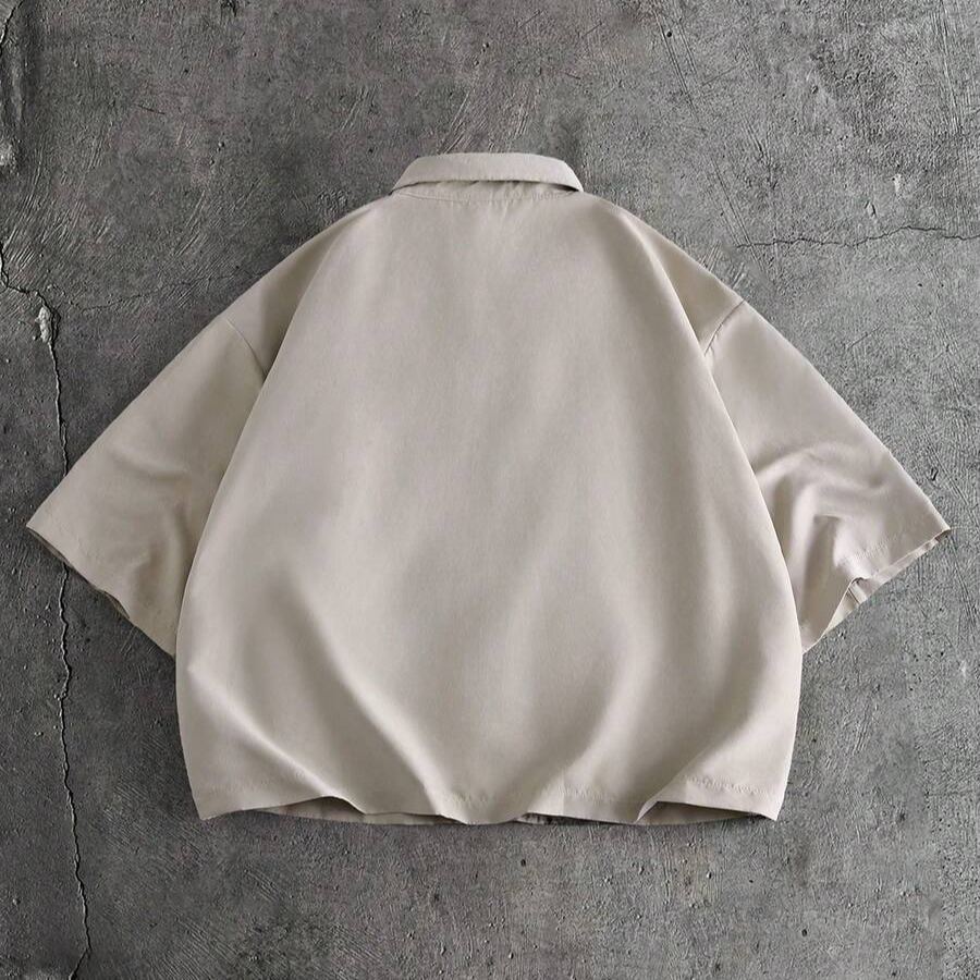 Casual Single Breasted Versatile Shirt For Men