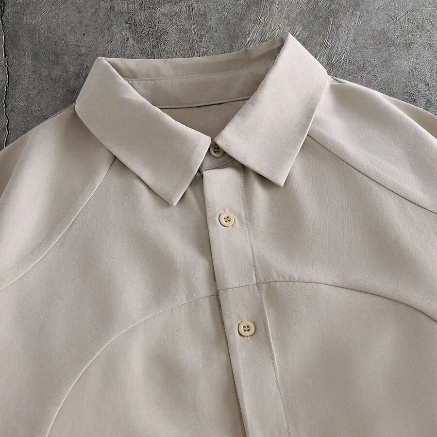 Casual Single Breasted Versatile Shirt For Men