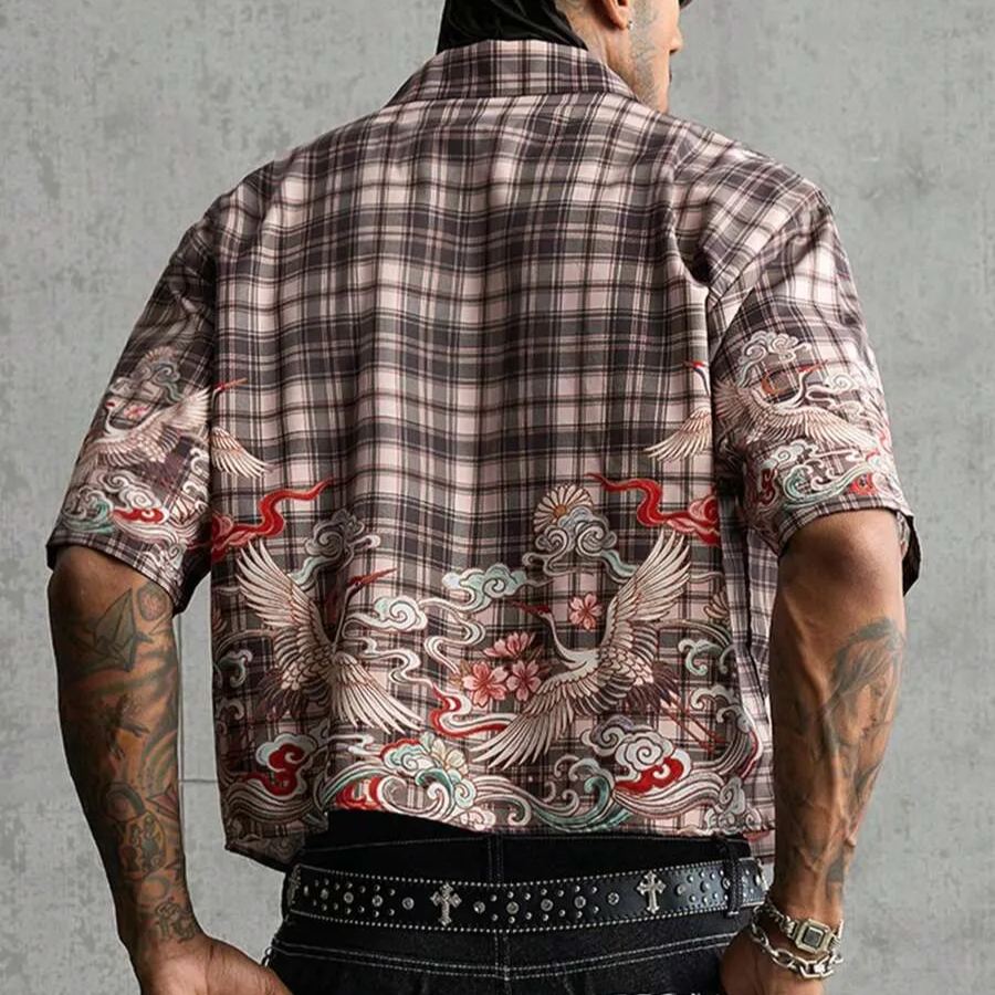 Casual Single Breasted Versatile Shirt For Men