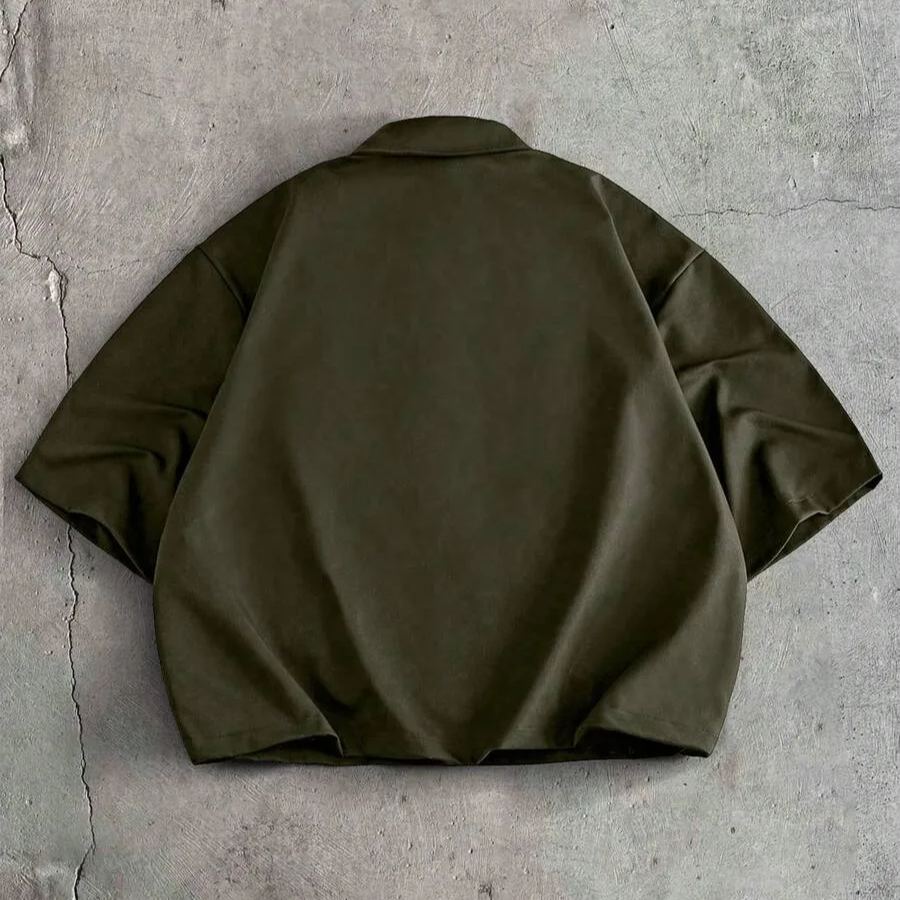 Casual Single Breasted Versatile Shirt For Men