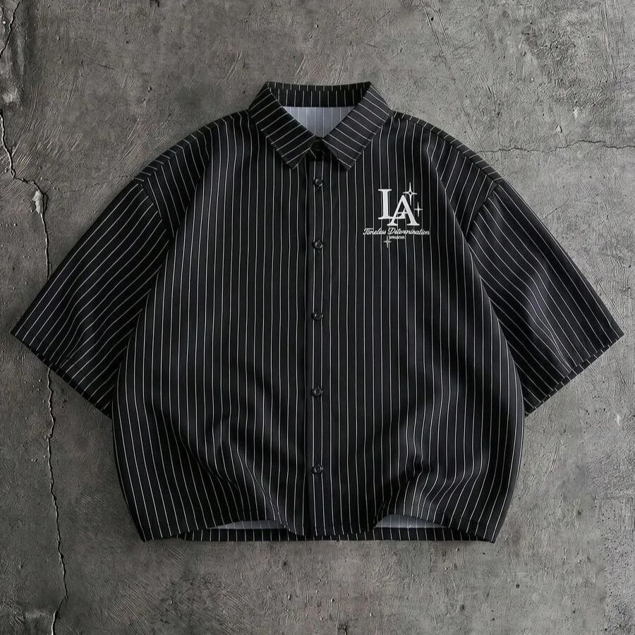 Casual Single Breasted Versatile Shirt For Men