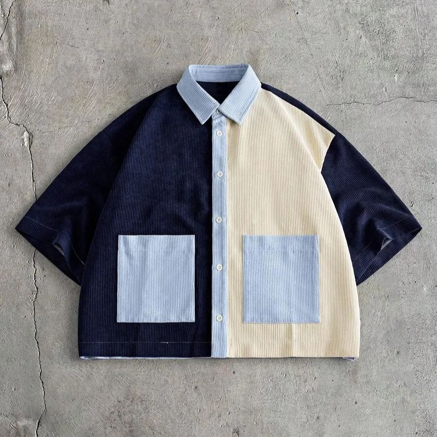 Casual Single Breasted Versatile Shirt For Men