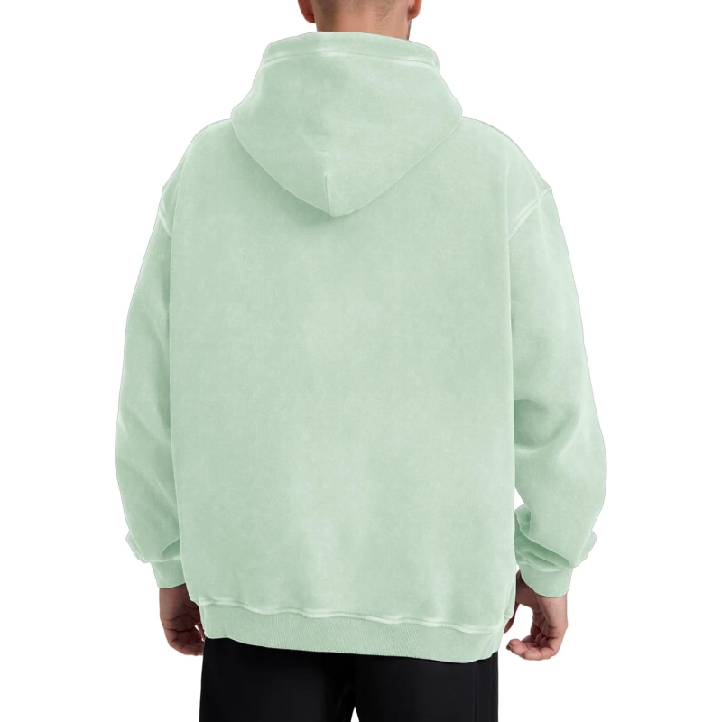 Acid Wash Hoodie Super Soft Sweatshirt for Mens Pullover Oversized Men's Fashion Hoodies & Sweatshirts Vintage Tops