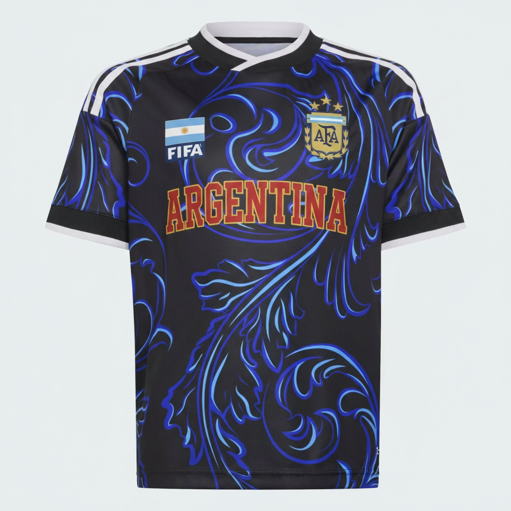 Argentina FIFA 2026 Away Replica Jersey For Kids