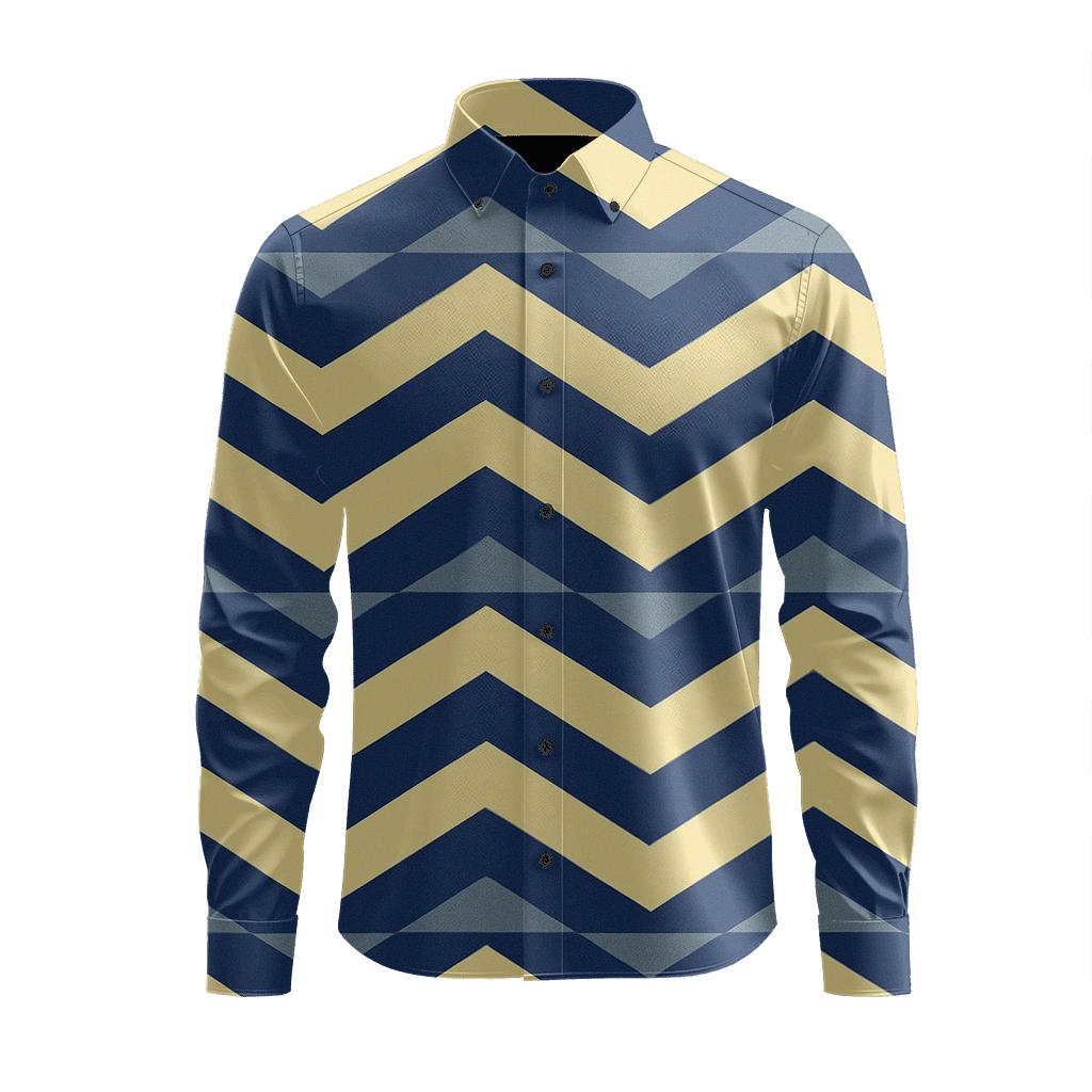 Banded Chevron Orchestra custom long sleeve shirts