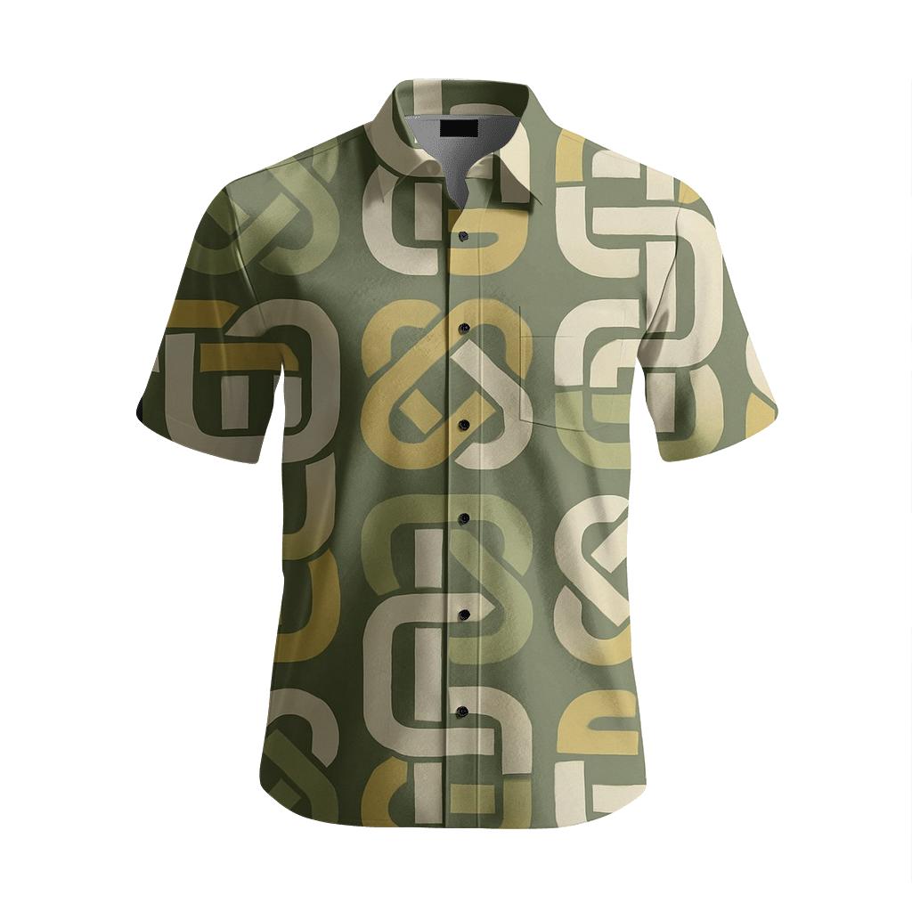 Modular Knot Grid premium short sleeve apparel