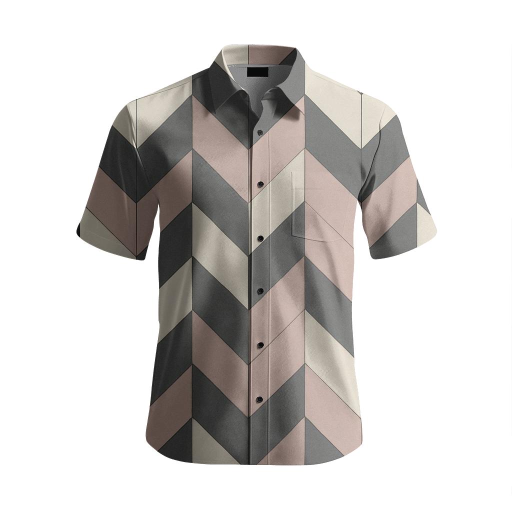 Split Rhombus Mosaic personalized casual short sleeves