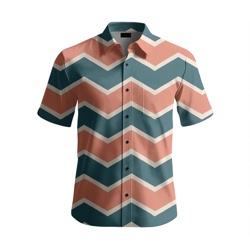 Chevron Pulse Field premium short sleeve apparel