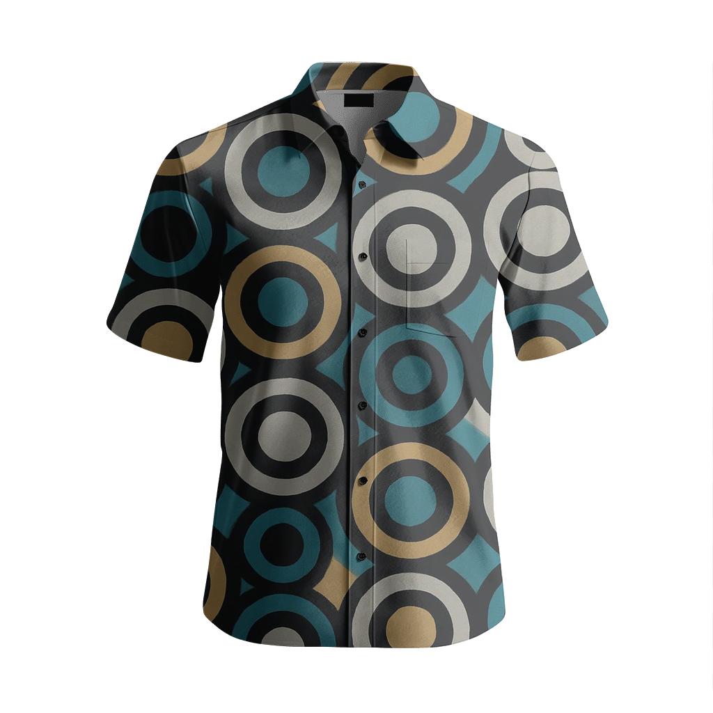 Concentric Loop Circuit premium short sleeve apparel