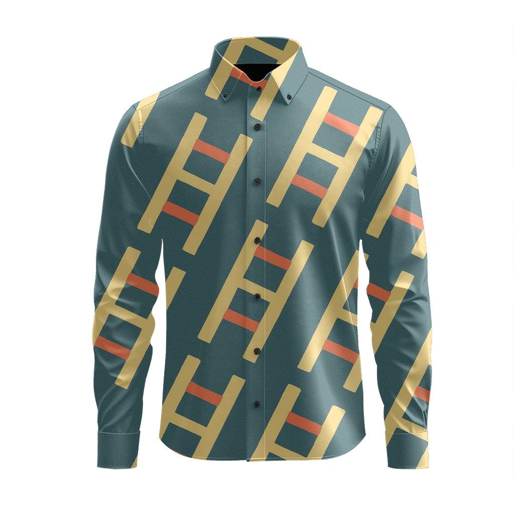 Oblique Ladder March personalized cotton long sleeves