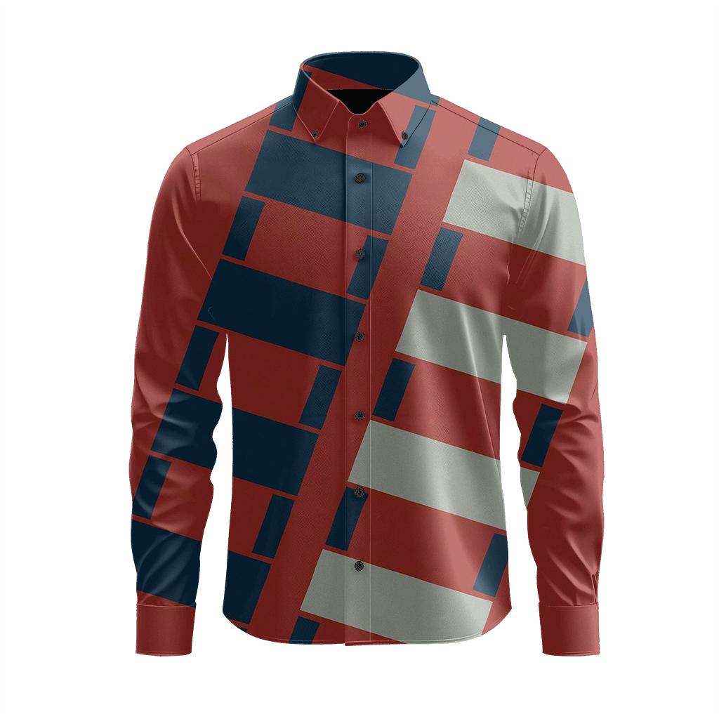 Oblique Ladder March premium long sleeve apparel