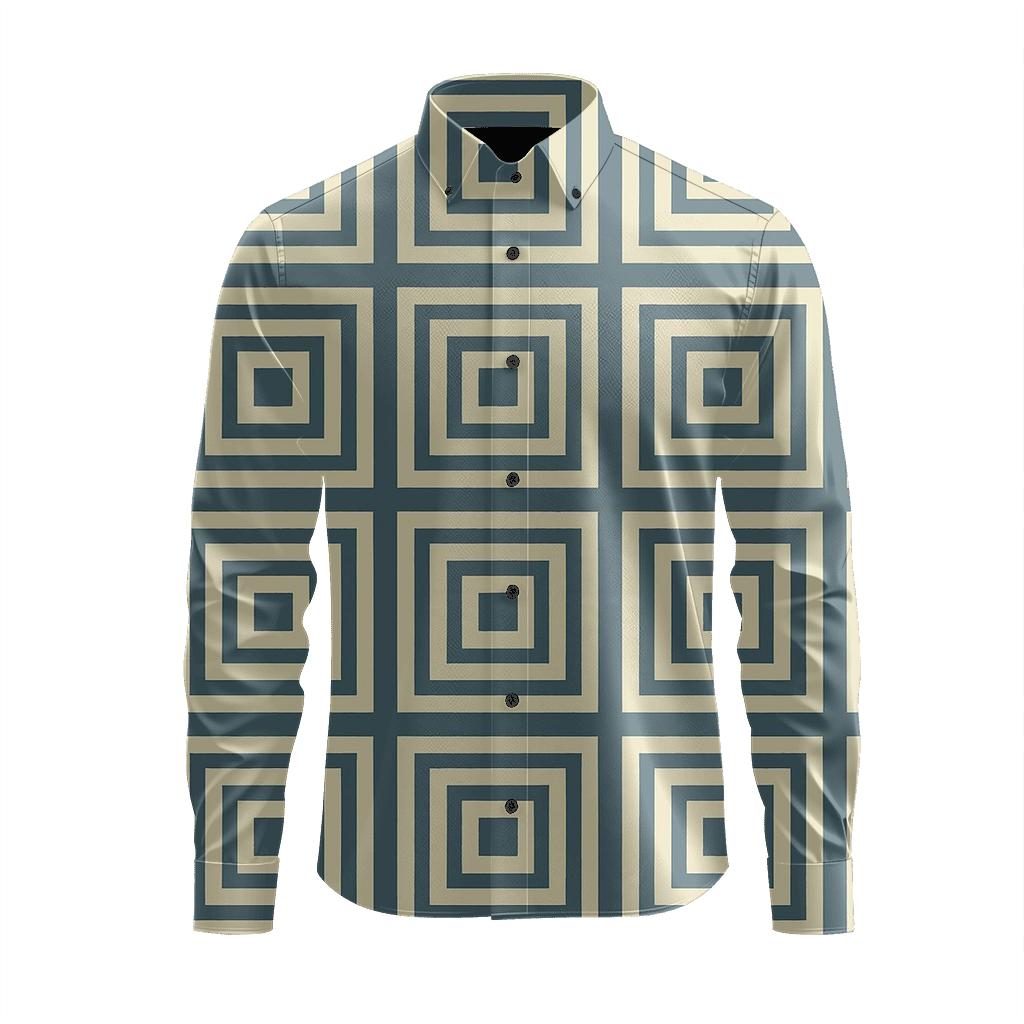 Iterative Edge Progression personalized cotton long sleeves