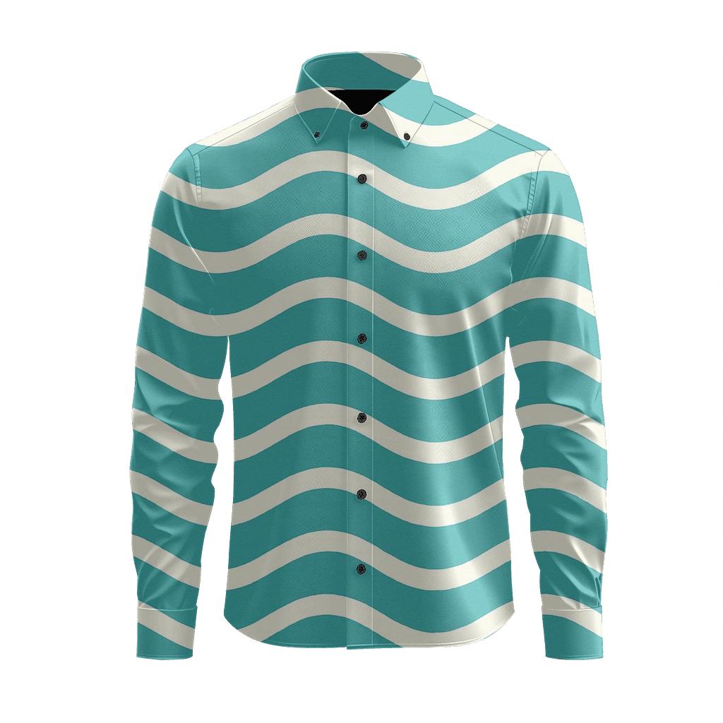 Sine Trace Stack custom long sleeve shirts