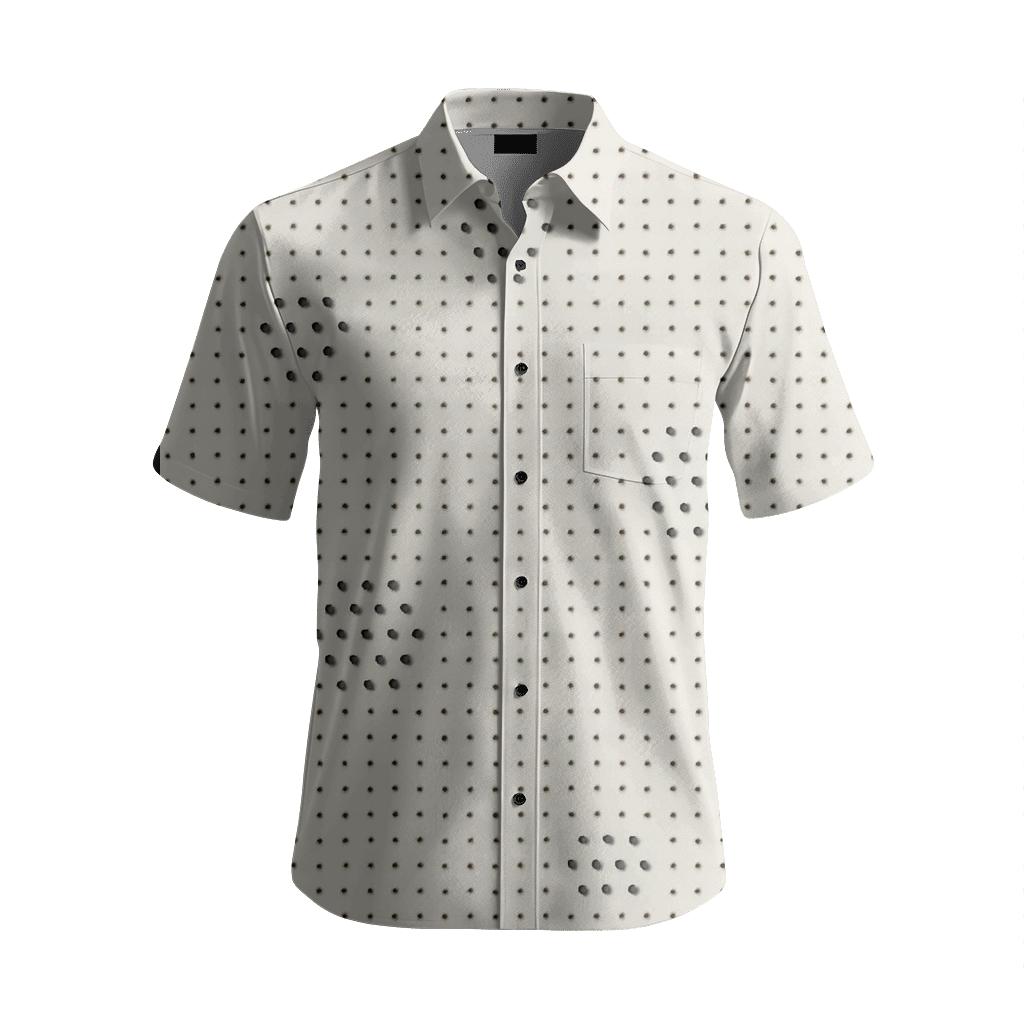 Pinpoint Scatter Net trendy crew neck short sleeves