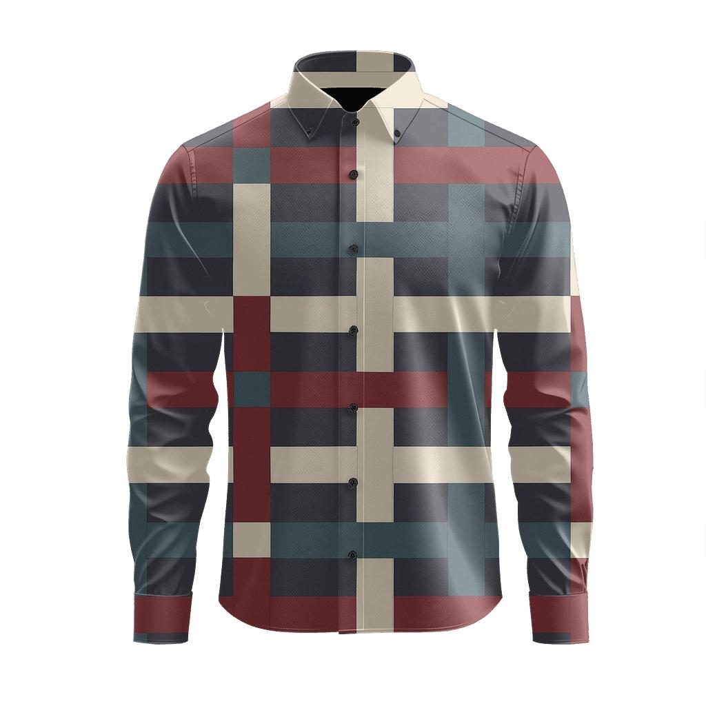 Interlace Band Network unique graphic long sleeve shirts