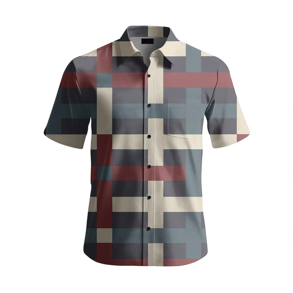 Interlace Band Network stylish fitted short sleeve tees