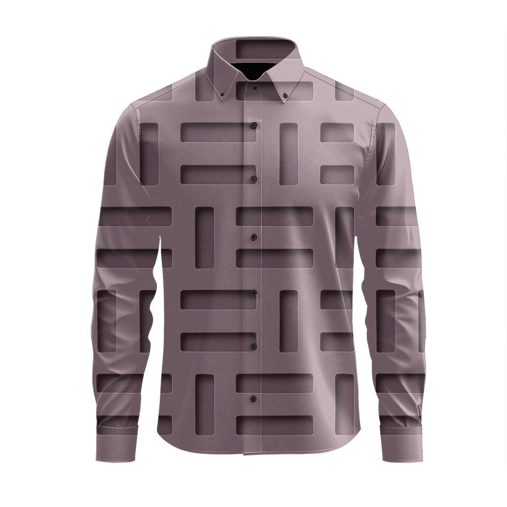 Parallel Slot Lattice custom long sleeve shirts