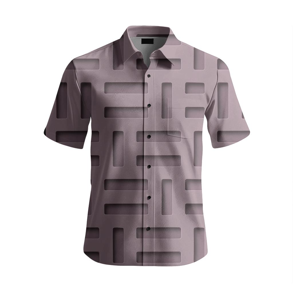 Parallel Slot Lattice premium short sleeve apparel