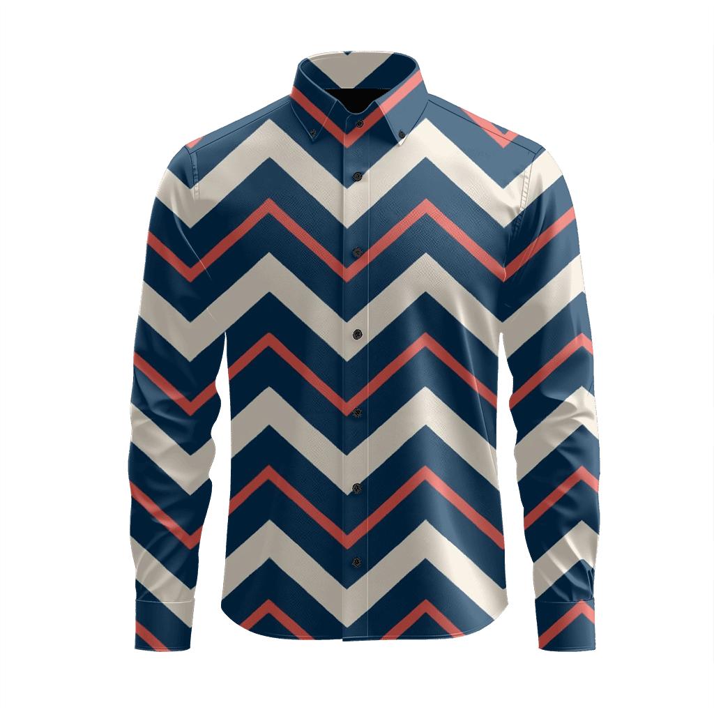 Chevron Pulse Field premium long sleeve apparel