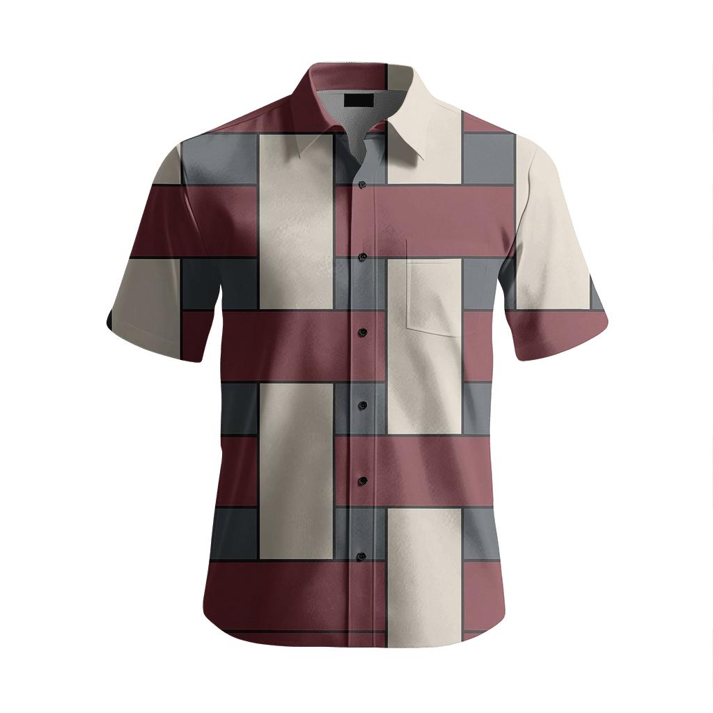 Interlock Band Weave custom short sleeve shirts