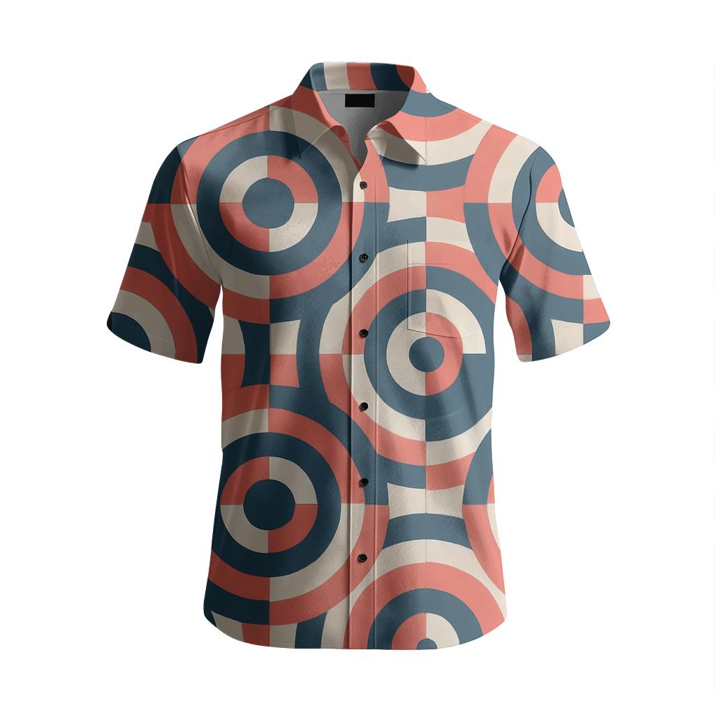 Quasar Pulse Rings unique graphic short sleeve shirts