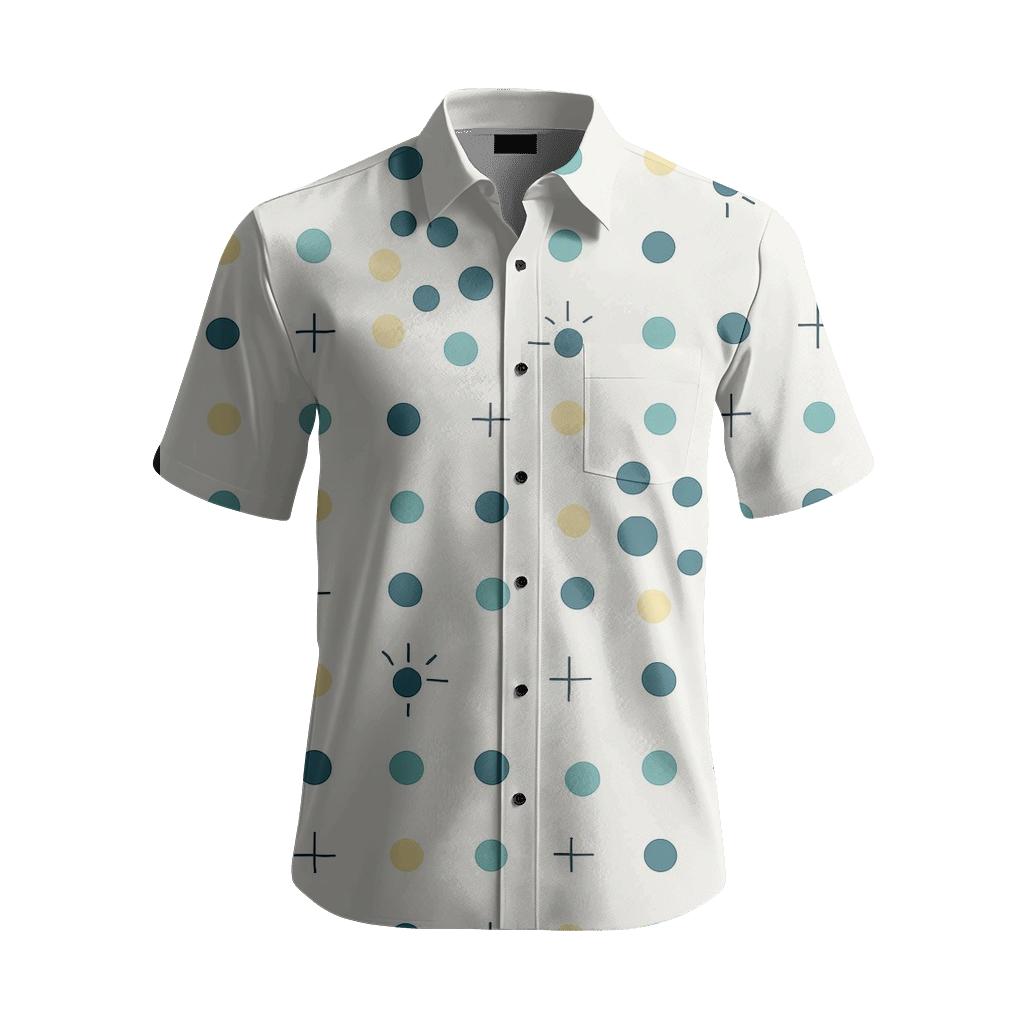 Orb Matrix Scatterfield stylish fitted short sleeve tees