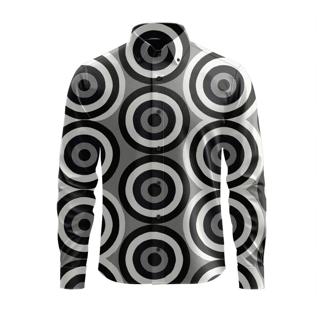 Void Ring Interference trendy crew neck long sleeves