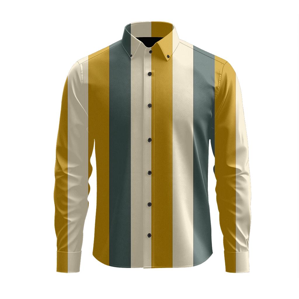 Parallel Stripe Sync designer printed long sleeve tops