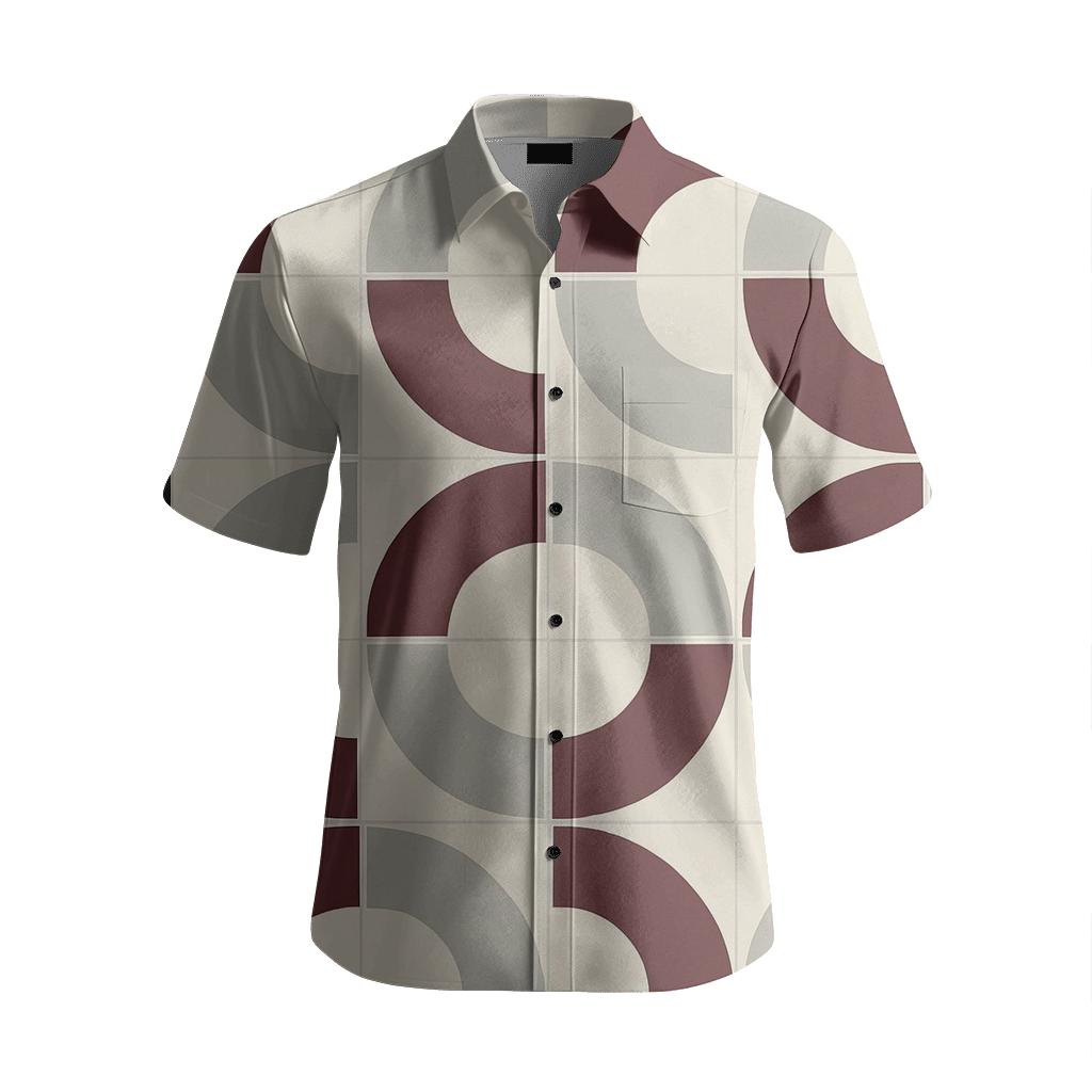 Ring Segment Relay designer printed short sleeve tops
