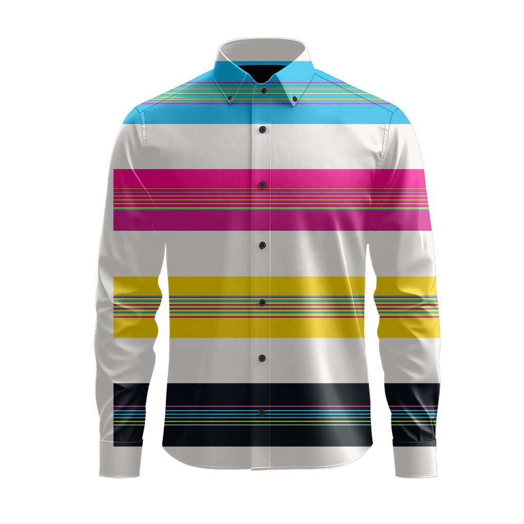 Spectrum Band Interference personalized cotton long sleeves
