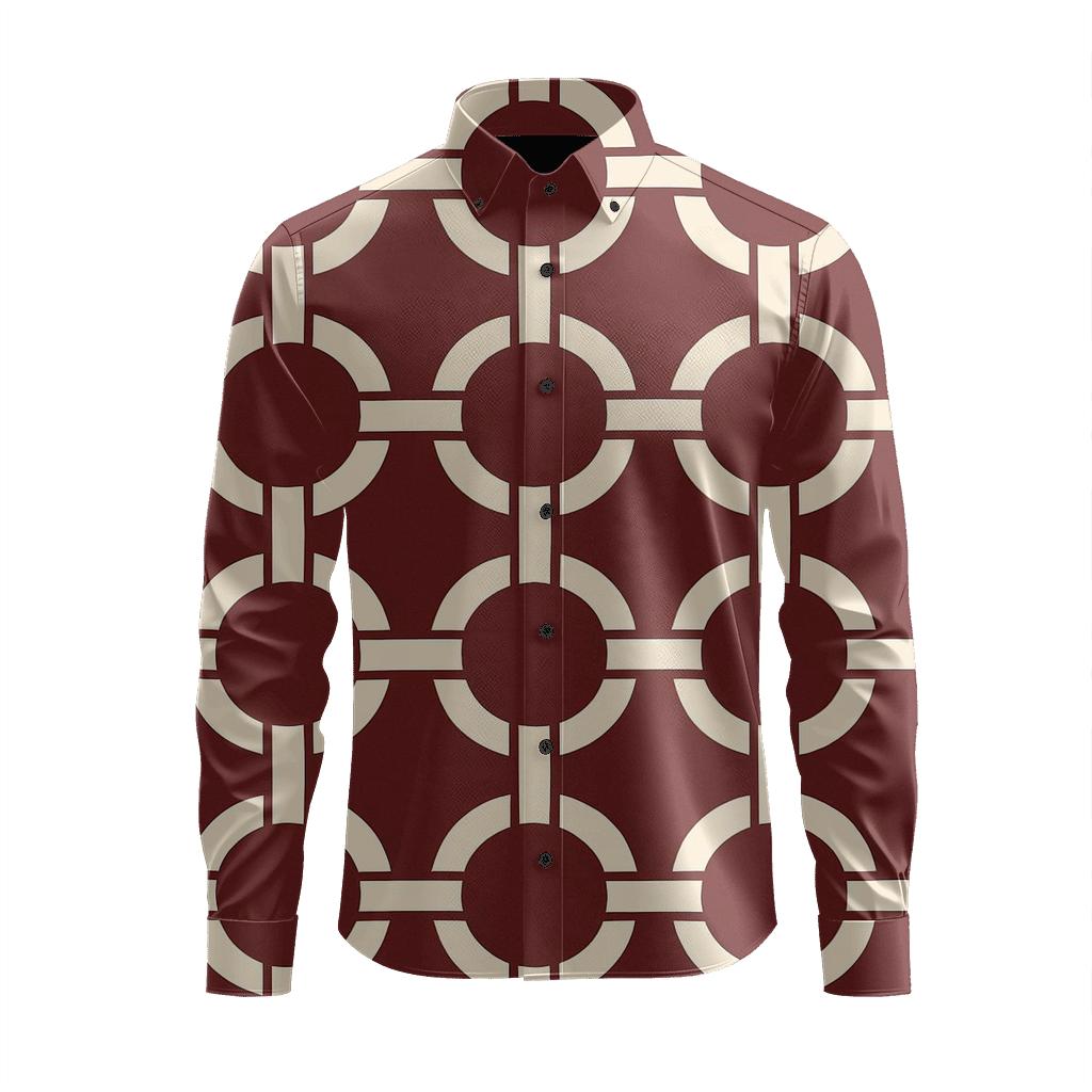 Orbit Chain Tessella designer printed long sleeve tops