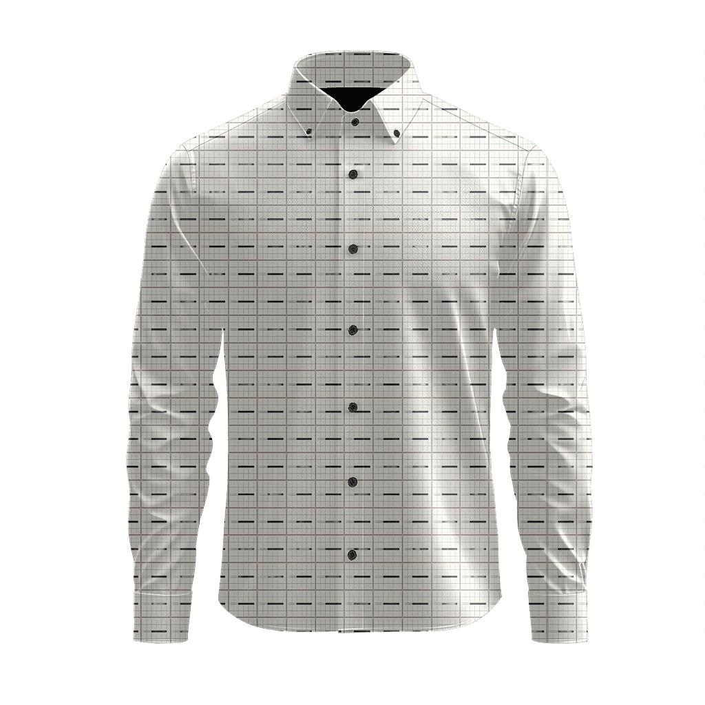 Linear Noise Matrix trendy crew neck long sleeves