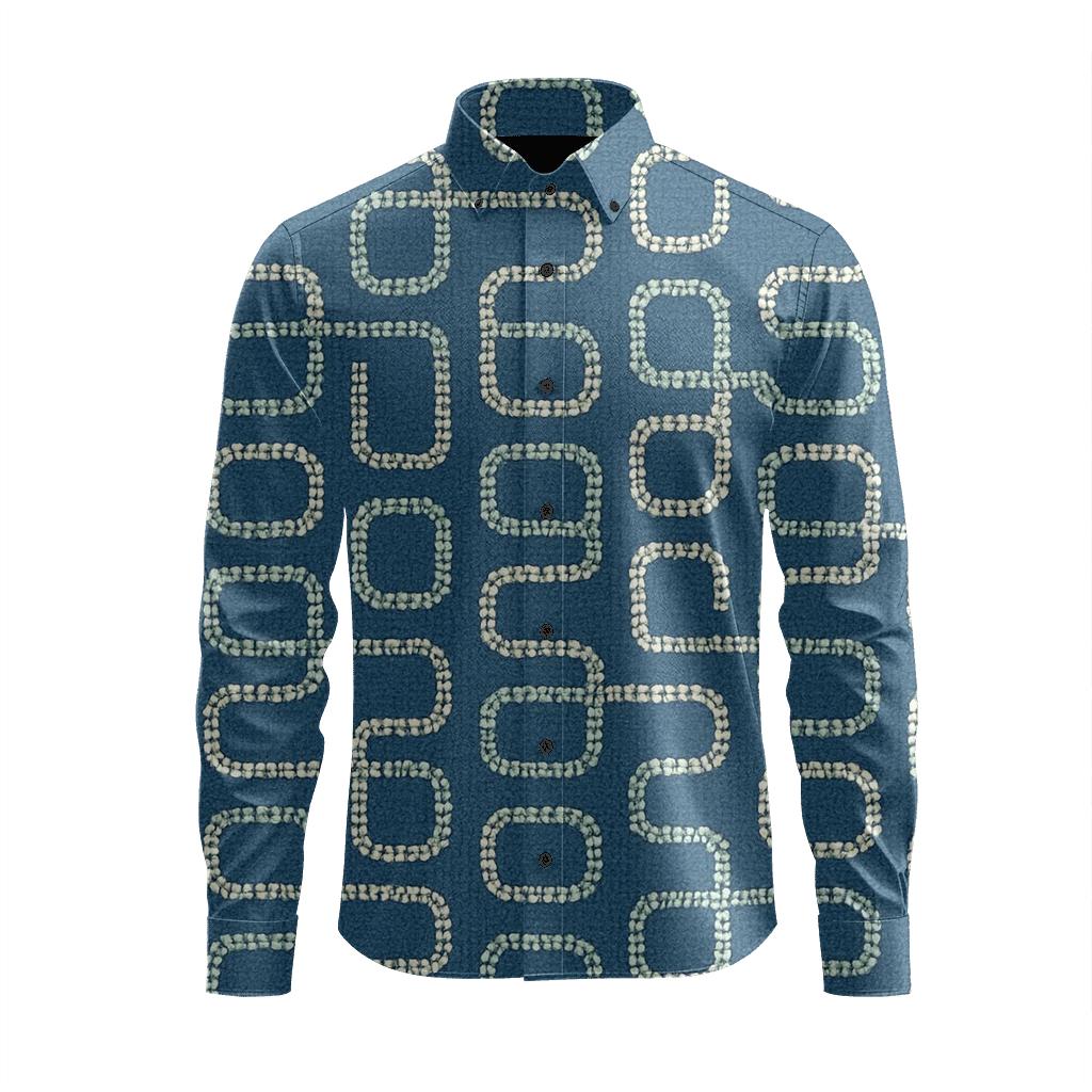 Micro Dot Circuit Weave premium long sleeve apparel