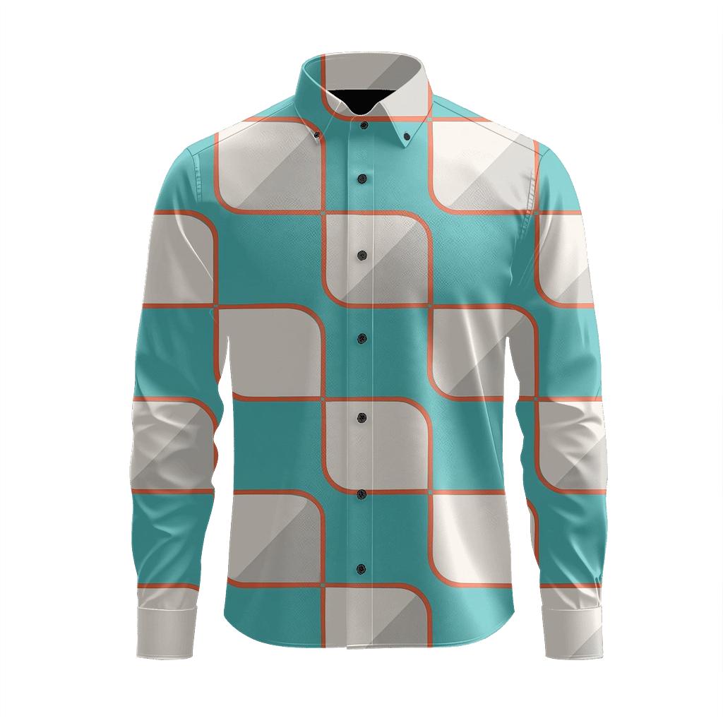 Cell Split Mosaic Run comfortable casual long sleeves