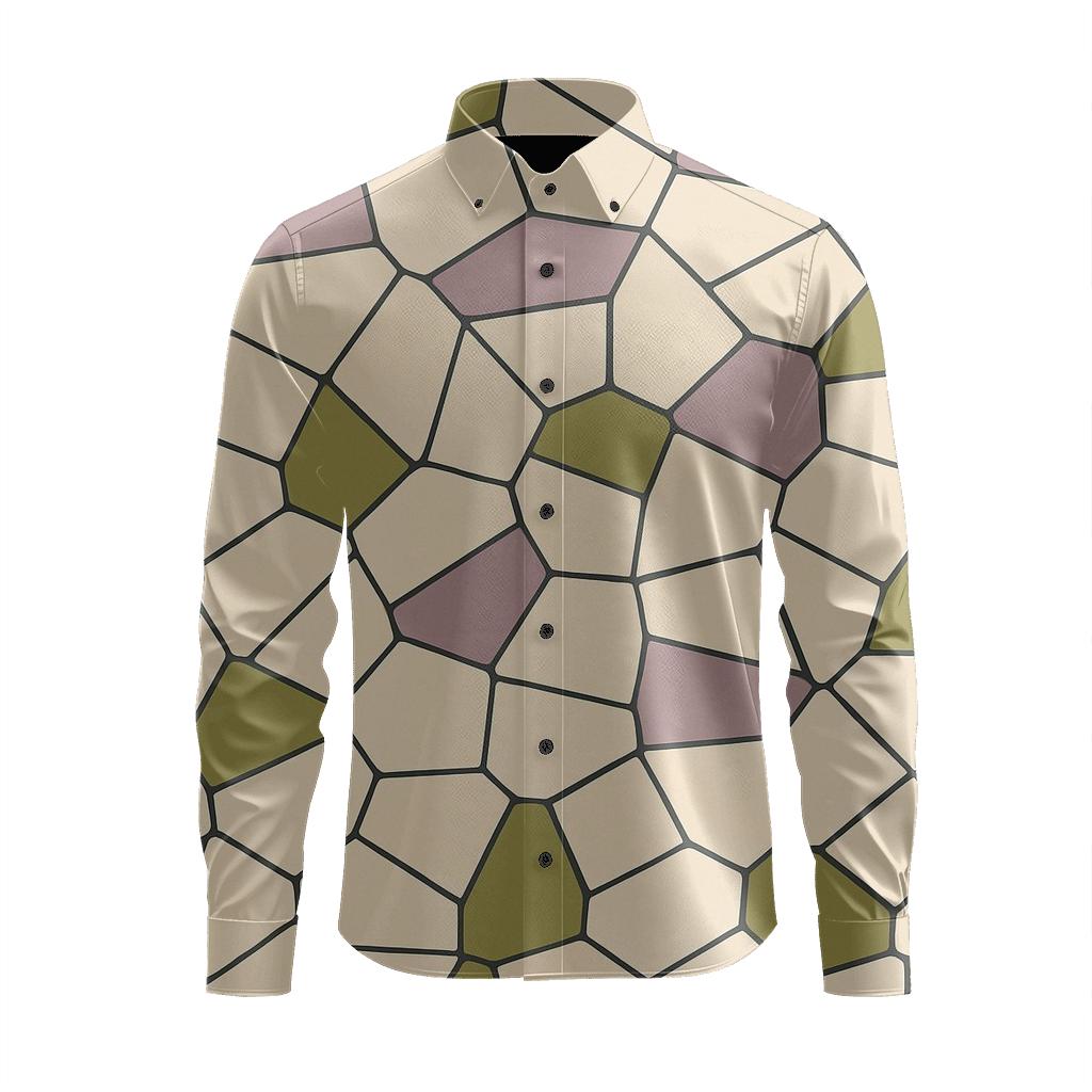 Cell Split Mosaic premium long sleeve apparel