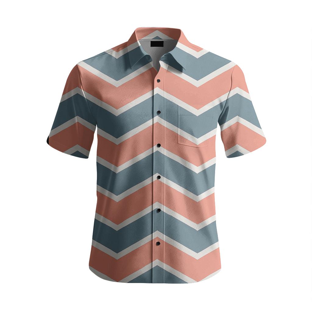 Chevron Drift Register comfortable cotton short sleeves