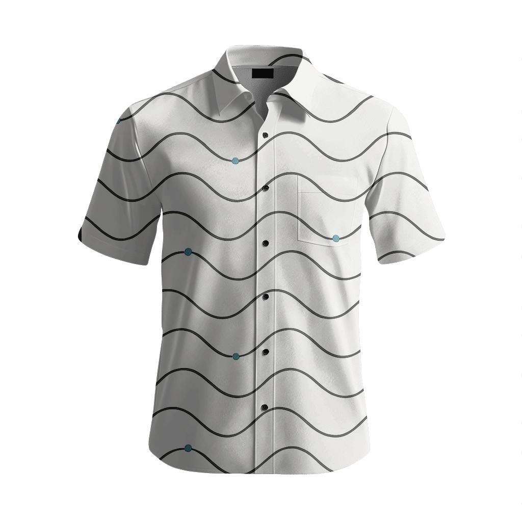 Sine Trace Stacklines designer printed short sleeve tops