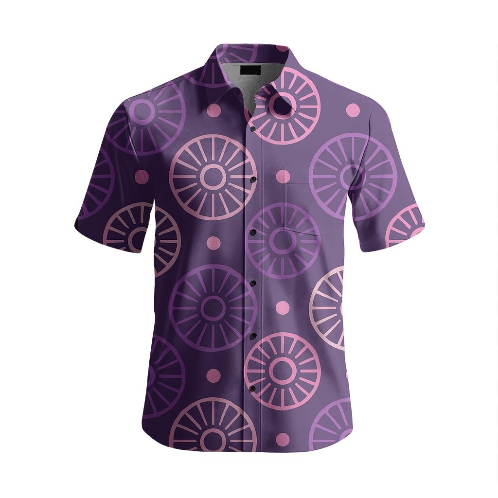 Radial Spoke Quilt stylish fitted short sleeve tees