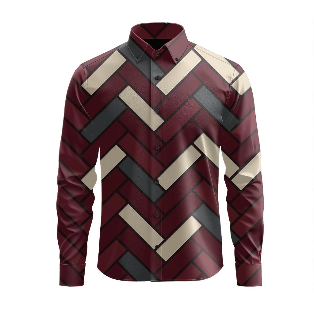 Rhombus Braid Interlock premium long sleeve apparel