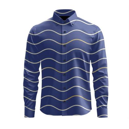 Sine Stripe Phase Stack stylish fitted long sleeve tees