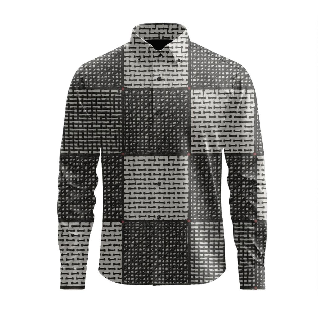 Crosshatch Tile Thesis premium long sleeve apparel